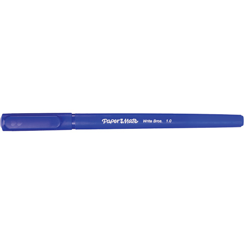 Stylo &agrave; bille Paper Mate Write Bros, Bleu, 1 mm Helyx Safety & Industrial Supplies