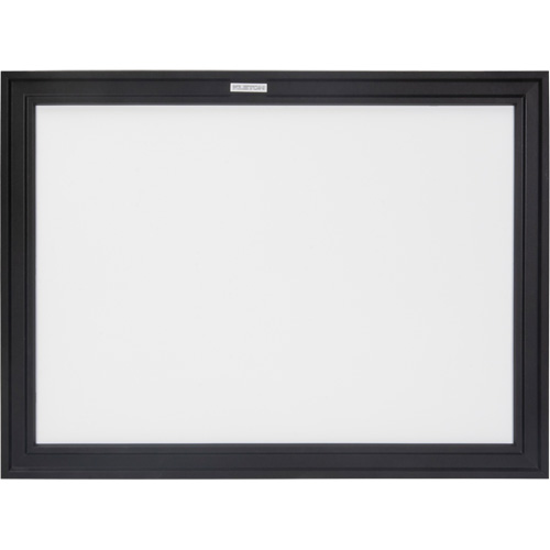 Tableau blanc &agrave; cadre MDF noir, Effacement &agrave; sec/Magn&eacute;tique, 24" la x 18" h Helyx Safety & Industrial Supplies