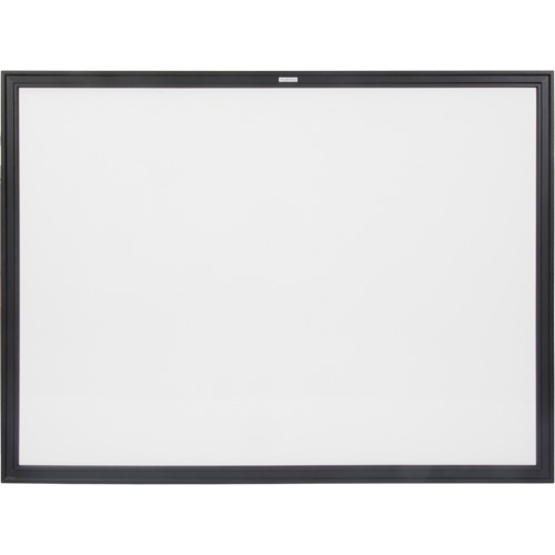 Tableau blanc &agrave; cadre MDF noir, Effacement &agrave; sec/Magn&eacute;tique, 48" la x 36" h Helyx Safety & Industrial Supplies