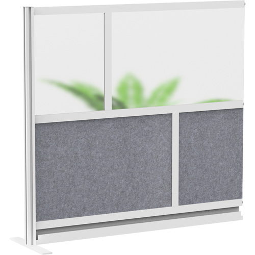 Mur s'ajout pour syst&egrave;me modulaire de cloison diviseur de pi&egrave;ce Helyx Safety & Industrial Supplies