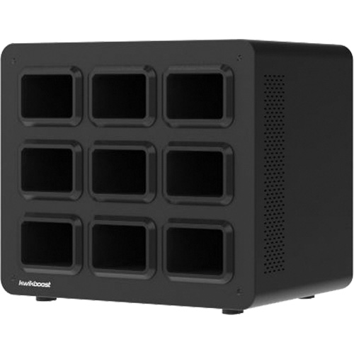 KwikBoost EdgePower&reg; 9-Bay Base Charging Station Helyx Safety & Industrial Supplies