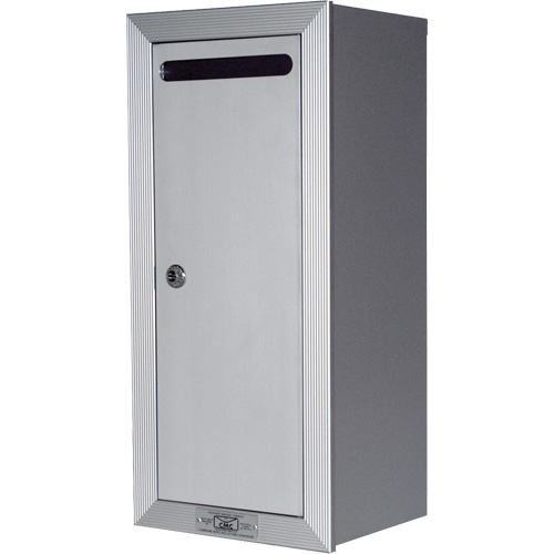 Collection Box, Surface -Mounted, 16-3/16" x 6-3/8", Aluminum Helyx Safety & Industrial Supplies