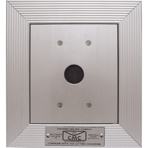Full-Recessed Key Keeper Box, Wall -Mounted, 4-9/16" x 4", Aluminum Helyx Safety & Industrial Supplies