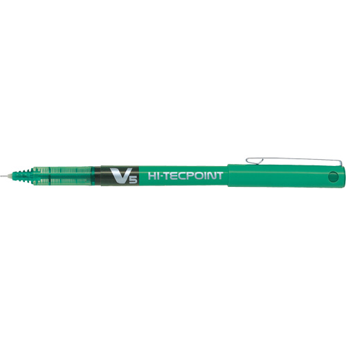 Stylo Hi-Tecpoint, Vert, 0,5 mm Helyx Safety & Industrial Supplies