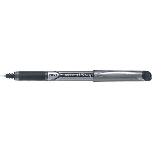 Hi-Tecpoint Grip Pen, Black, 0.5 mm Helyx Safety & Industrial Supplies