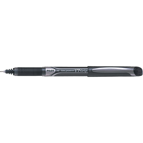 Hi-Tecpoint Grip Pen, Black, 0.7 mm Helyx Safety & Industrial Supplies