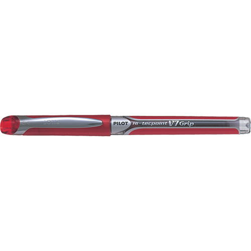 Stylo Hi-Tecpoint Grip, Rouge, 0,7 mm Helyx Safety & Industrial Supplies