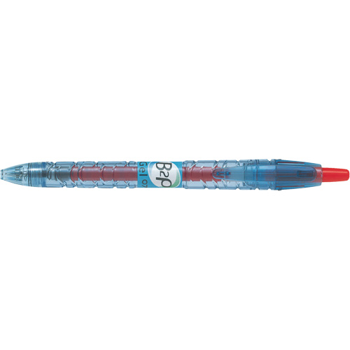 Stylo &agrave; bille roulante B2P, Rouge, 0,7 mm Helyx Safety & Industrial Supplies