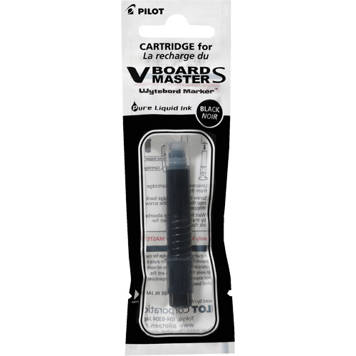 Vboard Master S Slim White Board Marker Refill, Black Helyx Safety & Industrial Supplies
