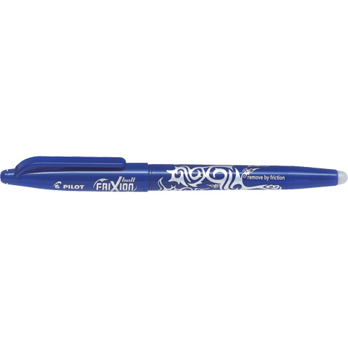 Stylo &agrave; bille roulante Frixion, Bleu, 0,7 mm Helyx Safety & Industrial Supplies