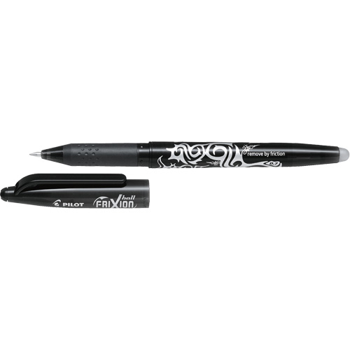 Stylo gel &agrave; bille Frixion, Noir, 0,7 mm Helyx Safety & Industrial Supplies
