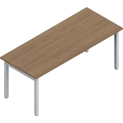 Newland Table Desk, 29-7/10" L x 72" W x 29-3/5" H, Cherry Helyx Safety & Industrial Supplies
