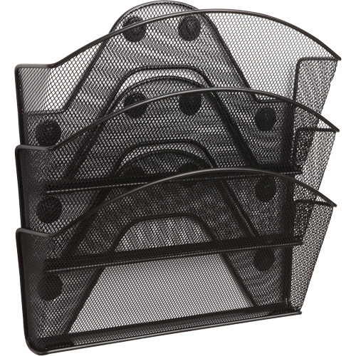 Classeur magn&eacute;tique en treillis m&eacute;tallique Onyx, 3 pochettes Helyx Safety & Industrial Supplies