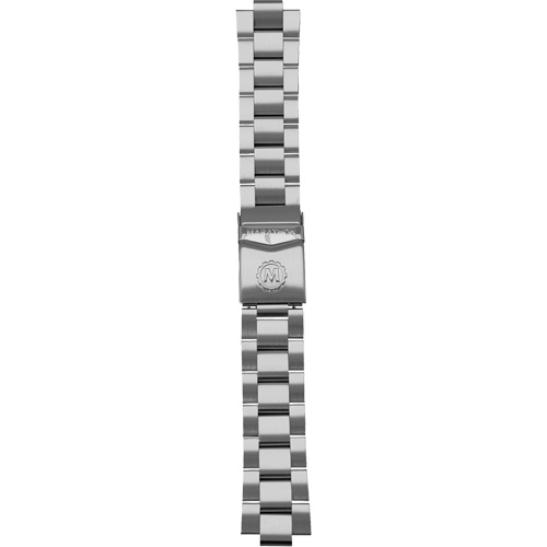 Grey Maple Large Diver's Automatic Watch with Stainless Steel Bracelet, Digital, Battery Operated, 41 mm, Silver Helyx Safety & Industrial Supplies