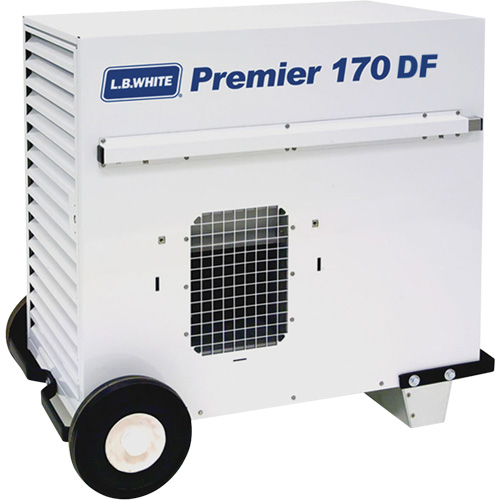 Radiateur d&eacute;shumidificateur portable Premier, Chaleur radiante, &eacute;lectrique, 170 000 BTU/H Helyx Safety & Industrial Supplies