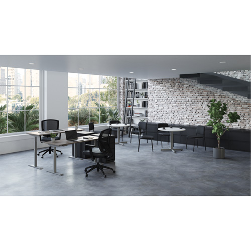 Table rectangulaire &agrave; hauteur r&eacute;glable Newland Helyx Safety & Industrial Supplies
