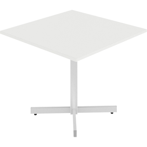 Table carr&eacute;e &agrave; hauteur r&eacute;glable Newland, 36" lo x 36" la x 29" h, Dessus de 1", Stratifi&eacute;, Blanc Helyx Safety & Industrial Supplies