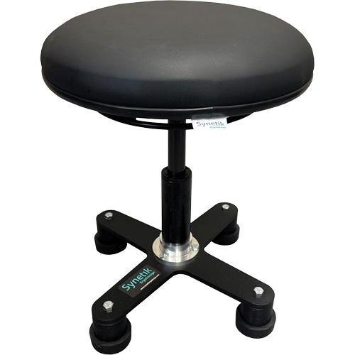 Tabouret ergonomique OmniStool, Mobile, Ajustable Hauteur, Capacit&eacute; 280 lb Helyx Safety & Industrial Supplies