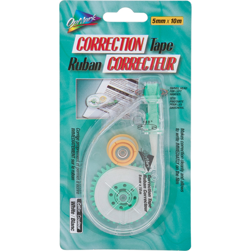 Ruban correcteur pour gauchers et droitiers Helyx Safety & Industrial Supplies