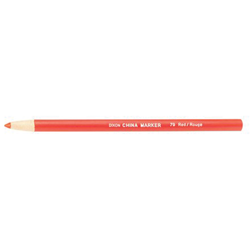 Dixon&reg; Red China Marker, Red Helyx Safety & Industrial Supplies