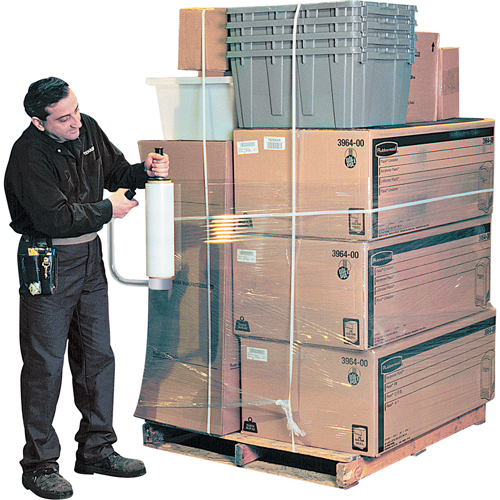 Stretch Wrap, Cast, 75 Gauge (19 micrometers), 13" x 1476' Helyx Safety & Industrial Supplies