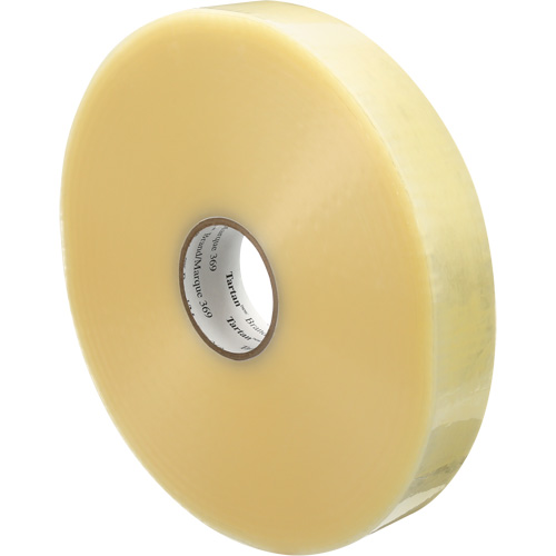 Tartan 369 Box Sealing Tape, Hot Melt Adhesive, 1.6 mils, 48 mm (1-22/25") x 1500 m (4921') Helyx Safety & Industrial Supplies