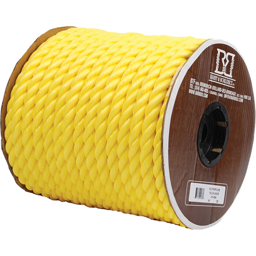 Cordes, Polypropyl&egrave;ne, 1300' Helyx Safety & Industrial Supplies