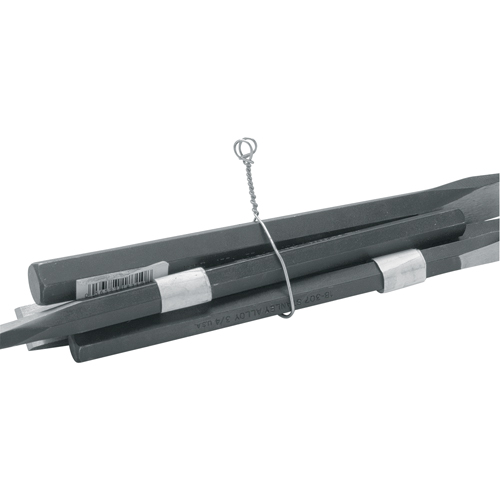 Attaches en fil m&eacute;tallique &agrave; œillet double Helyx Safety & Industrial Supplies