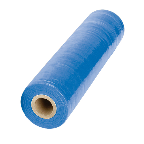 Film &eacute;tirable, Calibre 80 (20,3 microm&egrave;tres), 18" x 1000', Bleu Helyx Safety & Industrial Supplies