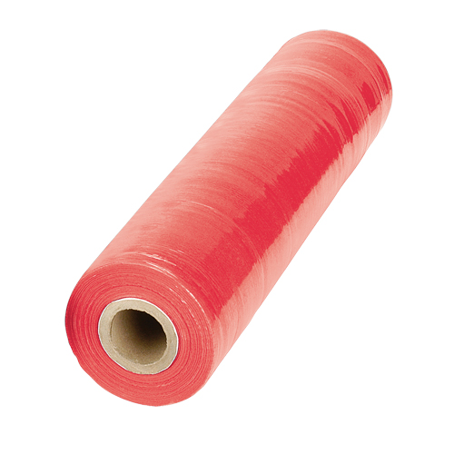 Stretch Wrap, 80 Gauge (20.3 micrometers), 18" x 1000', Red Helyx Safety & Industrial Supplies