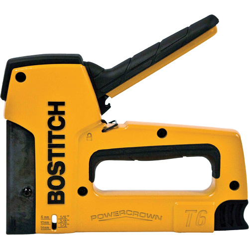 Heavy-Duty Powercrown Tacker, 1/4", 5/16", 3/8", 1/2", 9/16" Helyx Safety & Industrial Supplies