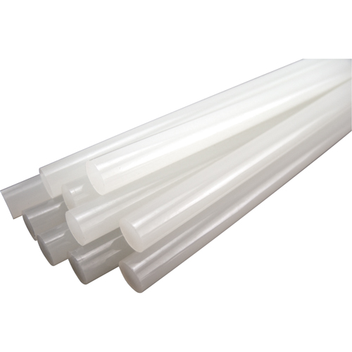 B&acirc;ton de colle, 7/16" dia x 10" lo, Transparent Helyx Safety & Industrial Supplies