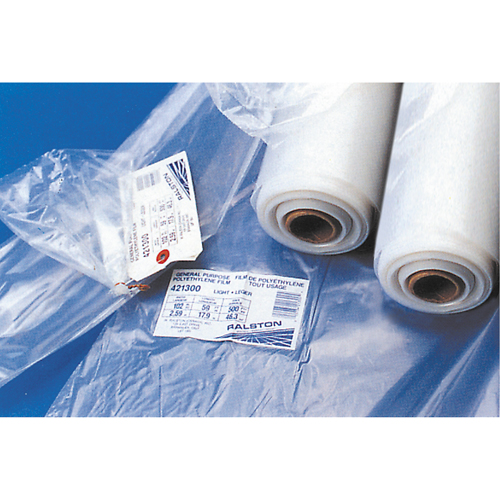 Feuille en poly - usage l&eacute;ger, 177' lo, 8-1/2' la Helyx Safety & Industrial Supplies