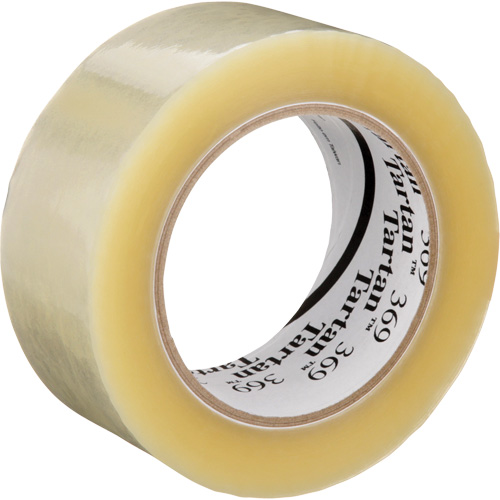 Tartan 369 Box Sealing Tape, Acrylic Adhesive, 1.6 mils, 48 mm (1-22/25") x 100 m (328') Helyx Safety & Industrial Supplies