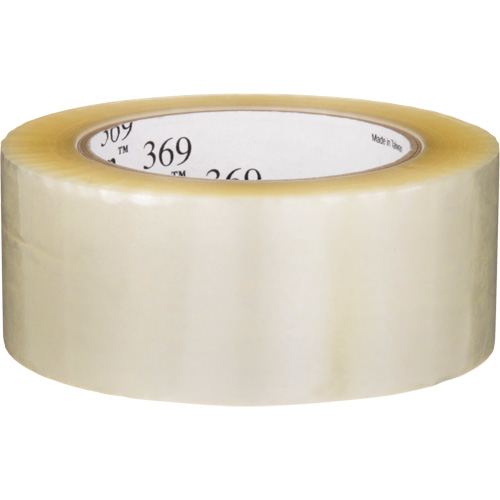 Tartan 369 Box Sealing Tape, Acrylic Adhesive, 1.6 mils, 48 mm (1-22/25") x 100 m (328') Helyx Safety & Industrial Supplies