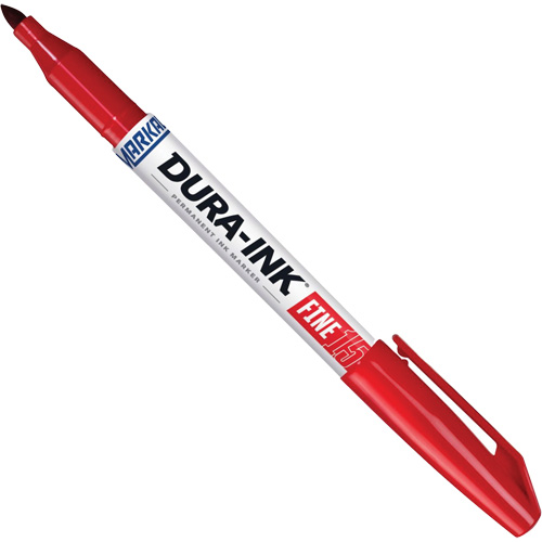 Dura-Ink&reg; Markers - #15, Red, Fine Tip Helyx Safety & Industrial Supplies