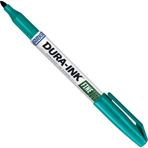 Marqueur Dura-Ink no 15, Vert, Pointe Fin Helyx Safety & Industrial Supplies