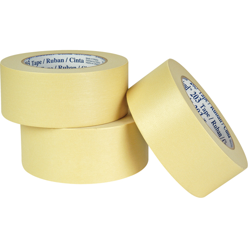 Highland 203 Masking Tape, 48 mm (2") x 55 m (180'), Beige Helyx Safety & Industrial Supplies