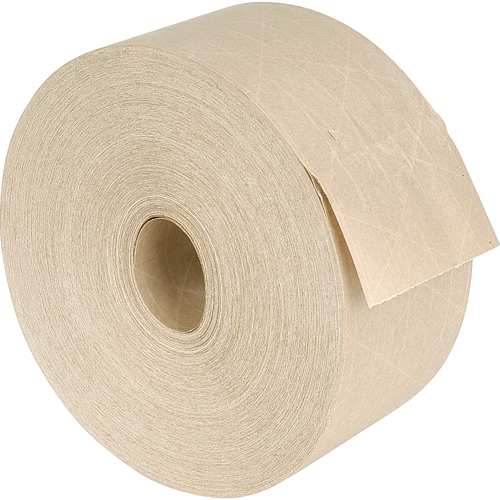 Ruban gomm&eacute; renforc&eacute;, 60 mm (2-9/25") x 137,2 m (450'), Kraft Helyx Safety & Industrial Supplies