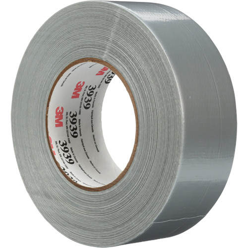 3939 Duct Tape, 9 mils, Silver, 48 mm (2") x 55 m (180') Helyx Safety & Industrial Supplies