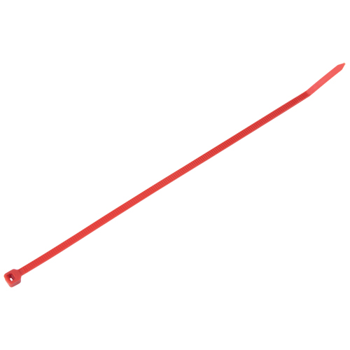 Intermediate Cable Ties, 8" Long, 40 lbs. Tensile Strength, Red Helyx Safety & Industrial Supplies