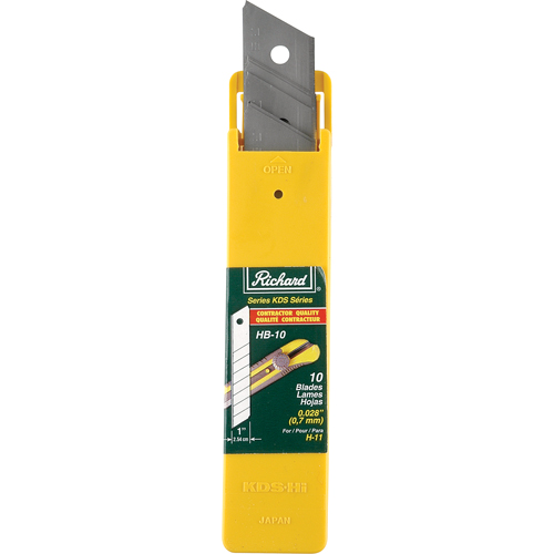 Replacement Blades, Snap-Off Style Helyx Safety & Industrial Supplies