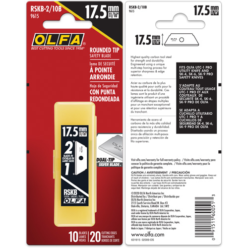 Couteaux s&eacute;curitaires Flex-Guard, Style Simple Helyx Safety & Industrial Supplies
