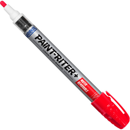 Paint-Riter&reg;+ Water Removable Paint Marker, Liquid, Red Helyx Safety & Industrial Supplies