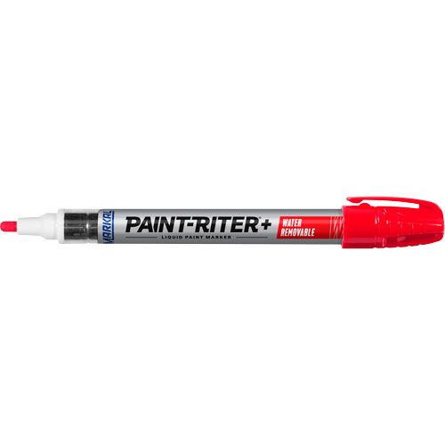 Paint-Riter&reg;+ Water Removable Paint Marker, Liquid, Red Helyx Safety & Industrial Supplies