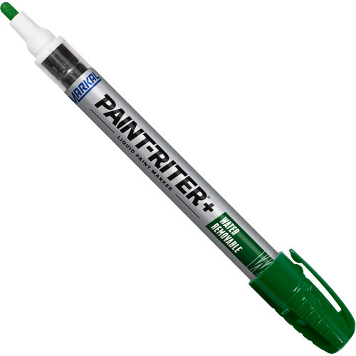 Marqueur &agrave; la peinture nettoyable &agrave; l'eau Paint-Riter+, Liquide, Vert Helyx Safety & Industrial Supplies