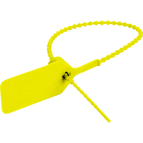 Pull-Tite II Embossed Security Seal – Sealed Do Not Remove, 9", Plastic, Pull-Through Helyx Safety & Industrial Supplies