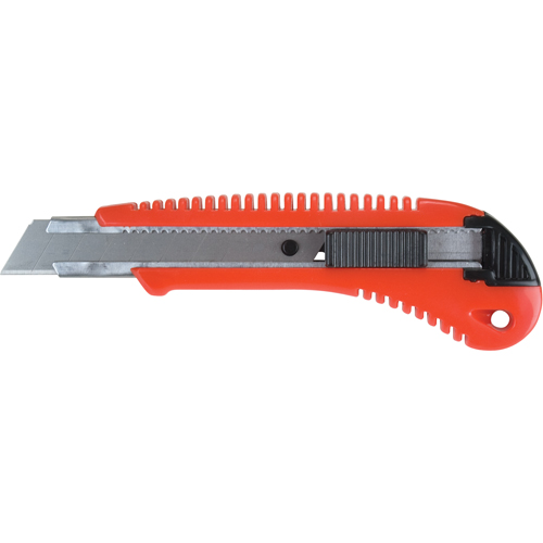 Professional Knife ATK300, 18 mm, Carbon Steel, Plastic Handle Helyx Safety & Industrial Supplies