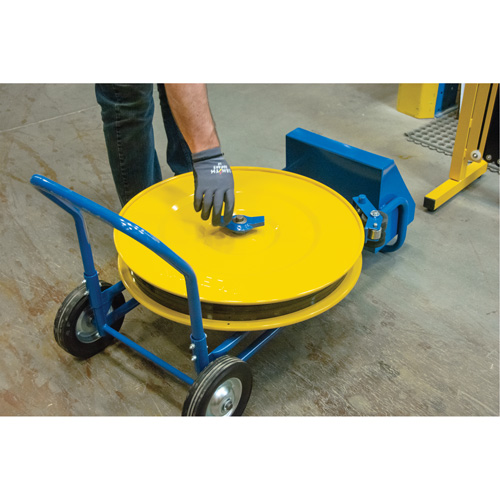 Strapping Dispenser, Polyester/Steel/Polypropylene Straps, 16"/8" Core Dia., 3"/8"/6" Roll Width Helyx Safety & Industrial Supplies