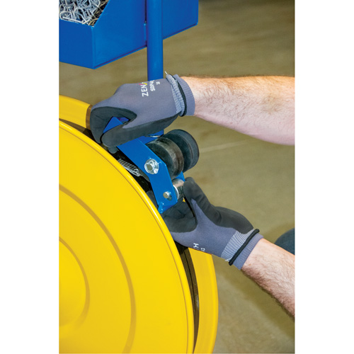 Strapping Dispenser, Polyester/Steel/Polypropylene Straps, 16"/8" Core Dia., 3"/8"/6" Roll Width Helyx Safety & Industrial Supplies